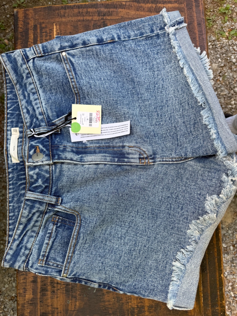 Francesca's Collections Light Blue Denim Shorts with Tag